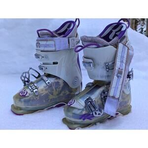 K2 Spyre 100 Women's Ski Boots - Size 22/22.5 (Mondo 225) - Used